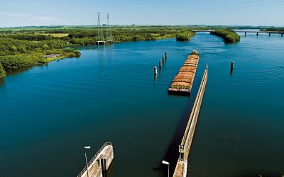 Hidrovia, rio, delta