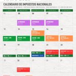 Calendario de vencimientos impositivos