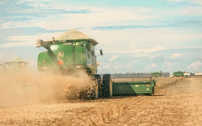 tractor cocechando