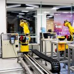 robots en una fabrica