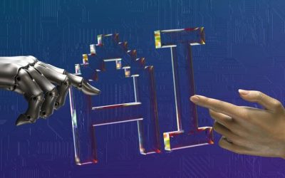 mano robot y humana